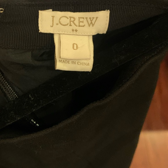 J. Crew Black A Line Skirt - Picture 3 of 3
